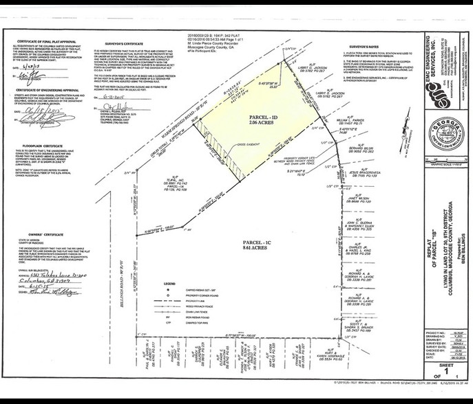 5710 Warm Springs Rd, Columbus, GA for sale - Plat Map - Image 2 of 2