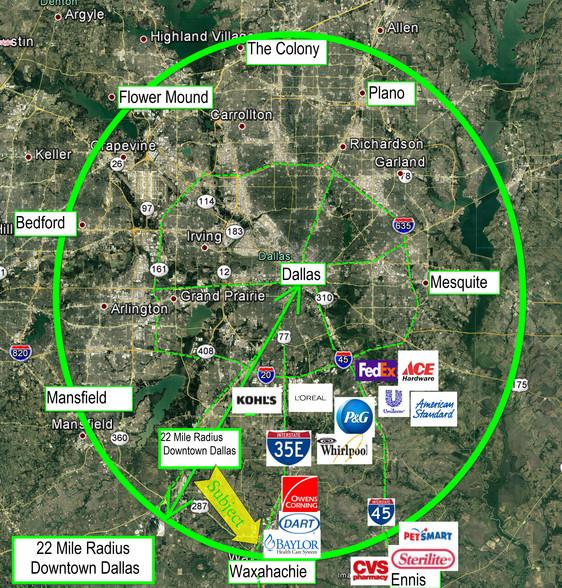 INTERSTATE 35E, Waxahachie, TX for sale - Other - Image 1 of 1