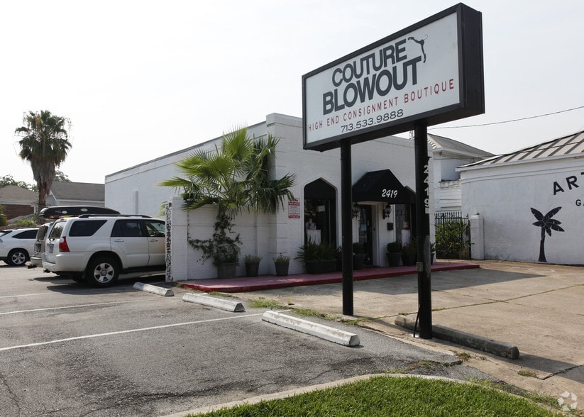 2419 S Shepherd Dr, Houston, TX for sale - Building Photo - Image 1 of 3