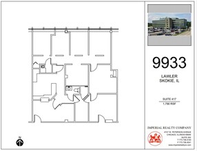 9933 Lawler Ave, Skokie, IL for lease Floor Plan- Image 1 of 7