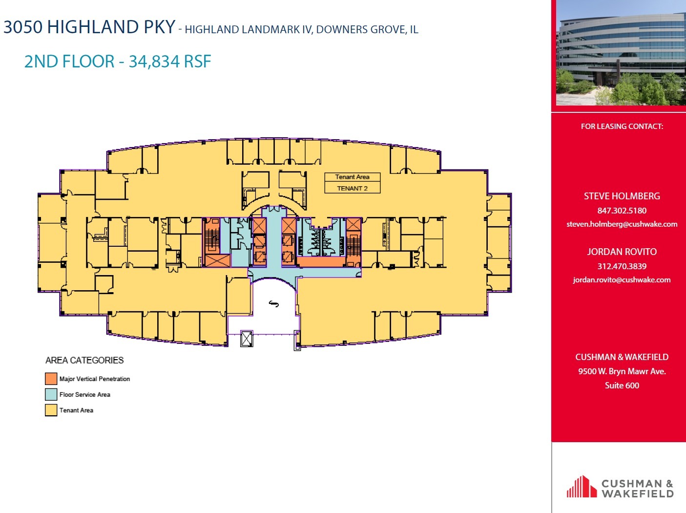 3050 Highland Pky, Downers Grove, IL for lease Floor Plan- Image 1 of 1