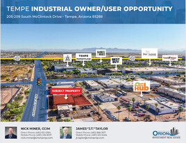 Tempe Industrial Owner/User - Warehouse