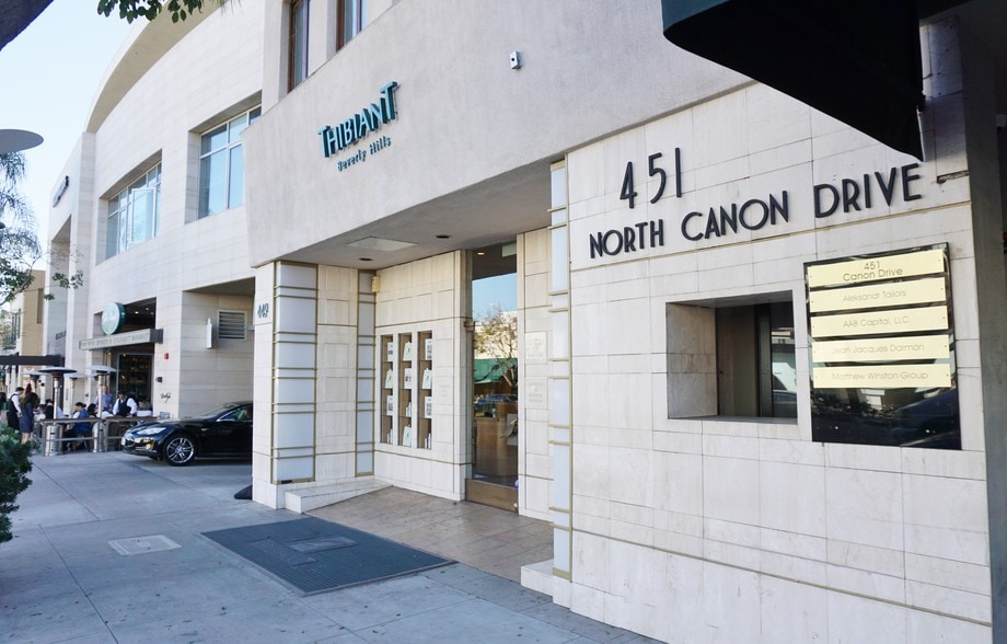 449-451 N Canon Dr, Beverly Hills, CA for lease - Primary Photo - Image 1 of 56