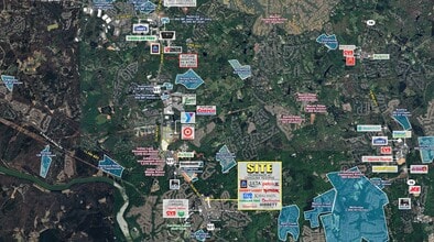 7710-7716 Charlotte Hwy, Fort Mill, SC - AERIAL  map view - Image1