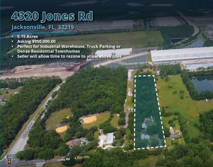 4320 Jones Rd, Jacksonville, FL for sale - Building Photo - Image 2 of 4