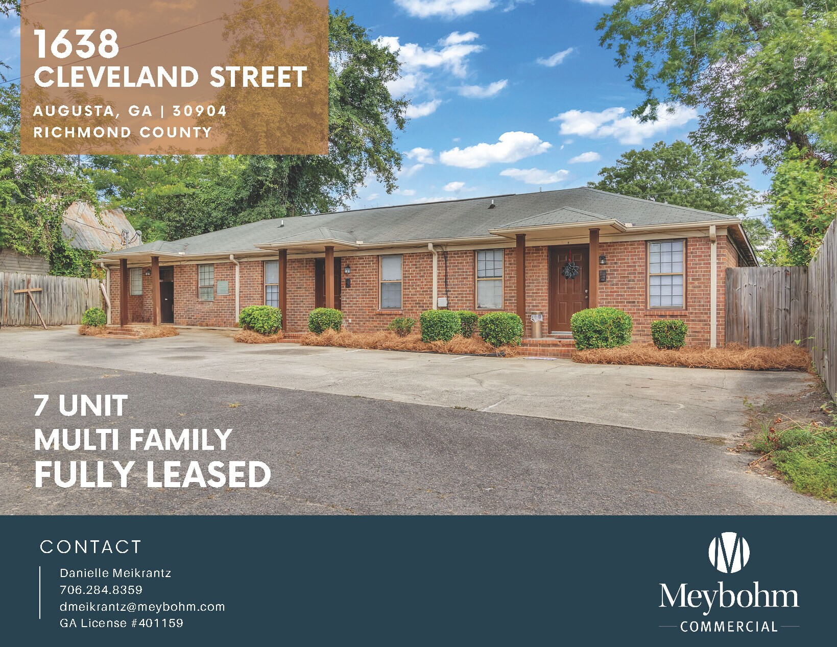 1638 Cleveland St, Augusta, GA for sale Building Photo- Image 1 of 1