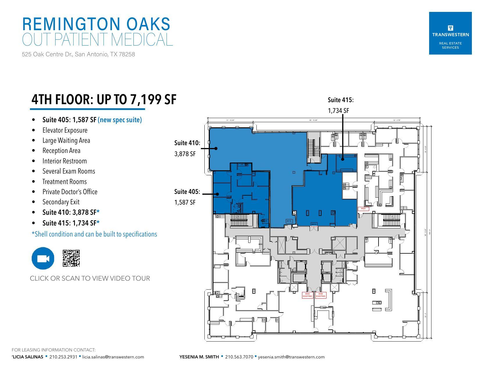 525 Oak Centre Dr, San Antonio, TX for lease Floor Plan- Image 1 of 1