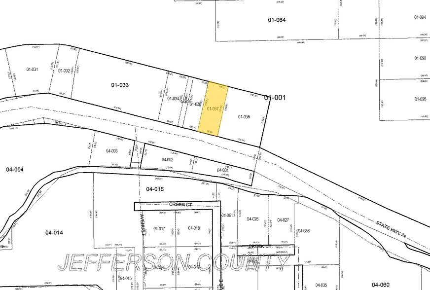 26199 Hwy 74, Evergreen, CO for sale - Plat Map - Image 1 of 1