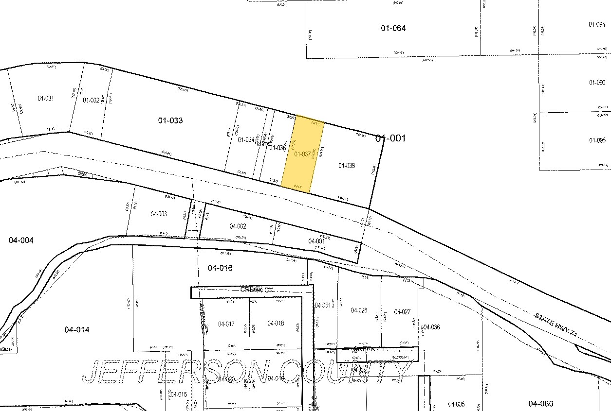 26199 Hwy 74, Evergreen, CO for sale Plat Map- Image 1 of 1