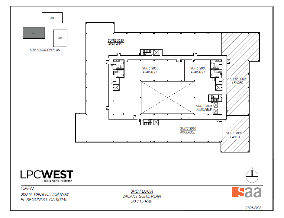 300 N Pacific Coast Hwy, El Segundo, CA for lease Floor Plan- Image 1 of 1