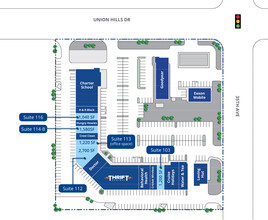 3515 W Union Hills Dr, Phoenix, AZ for lease Site Plan- Image 1 of 1