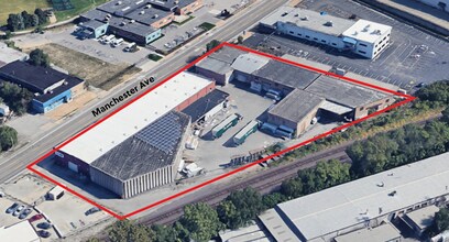 5060-5130 Manchester Ave, Saint Louis, MO - AERIAL  map view