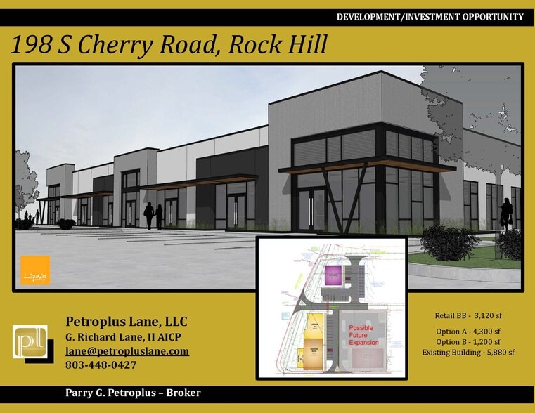 198 S Cherry Rd, Rock Hill, SC for lease - Building Photo - Image 2 of 10