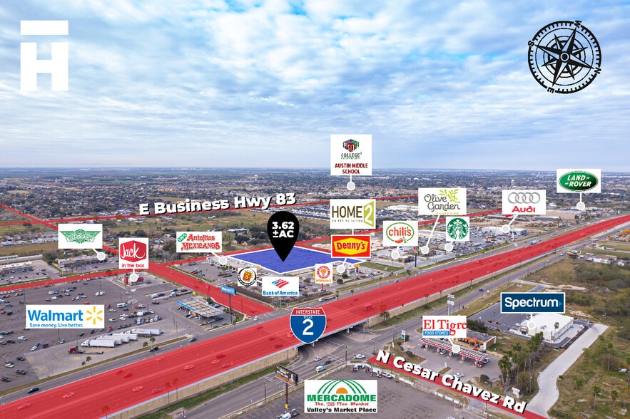 1503 E IH 2, San Juan, TX for sale - Building Photo - Image 1 of 1