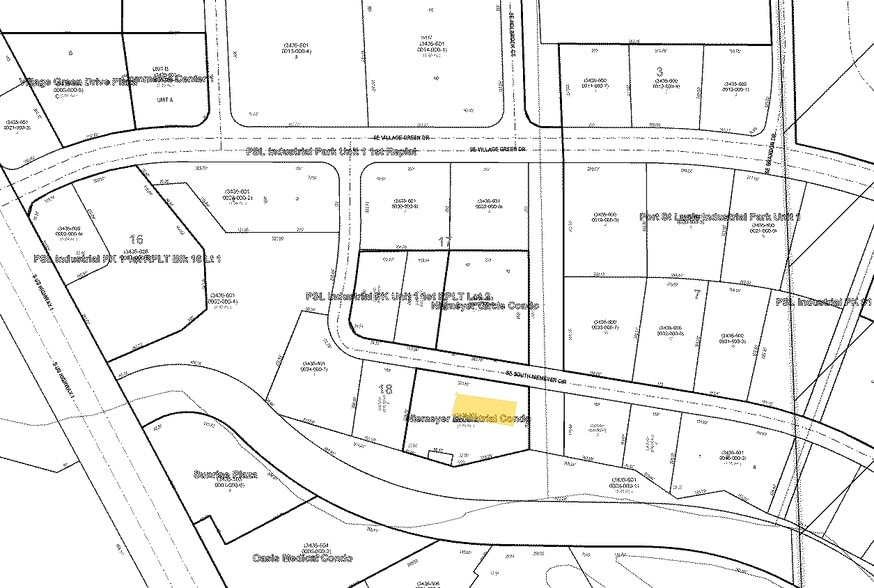 1556-1578 SE South Niemeyer Cir, Port Saint Lucie, FL for lease - Plat Map - Image 2 of 21