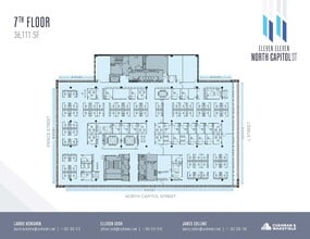 1111 N Capitol St NE, Washington, DC for lease Floor Plan- Image 1 of 3