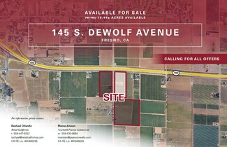 More details for 145 S De Wolf Ave, Fresno, CA - Land for Sale