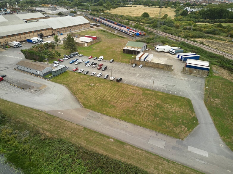 Road and Rail Distribution Centre, Queen Adelaide Way, Ely for lease - Aerial - Image 3 of 9