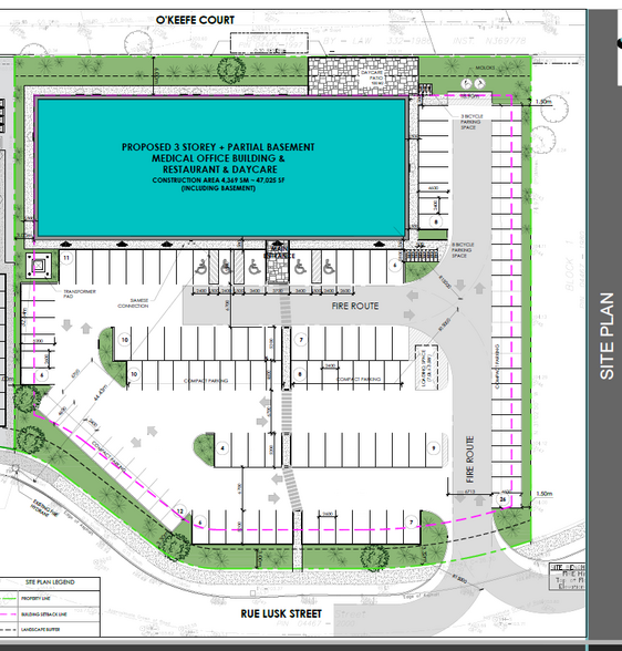 120 Lusk St, Ottawa, ON for lease - Site Plan - Image 2 of 5