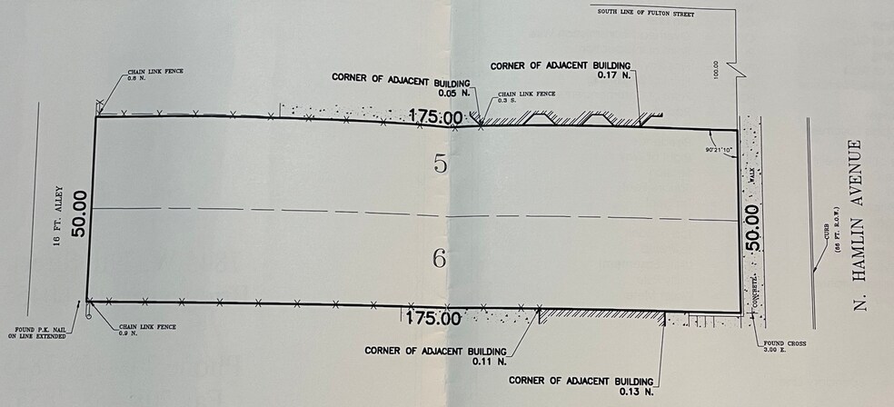 336-338 N Hamlin Ave, Chicago, IL for sale - Site Plan - Image 2 of 2
