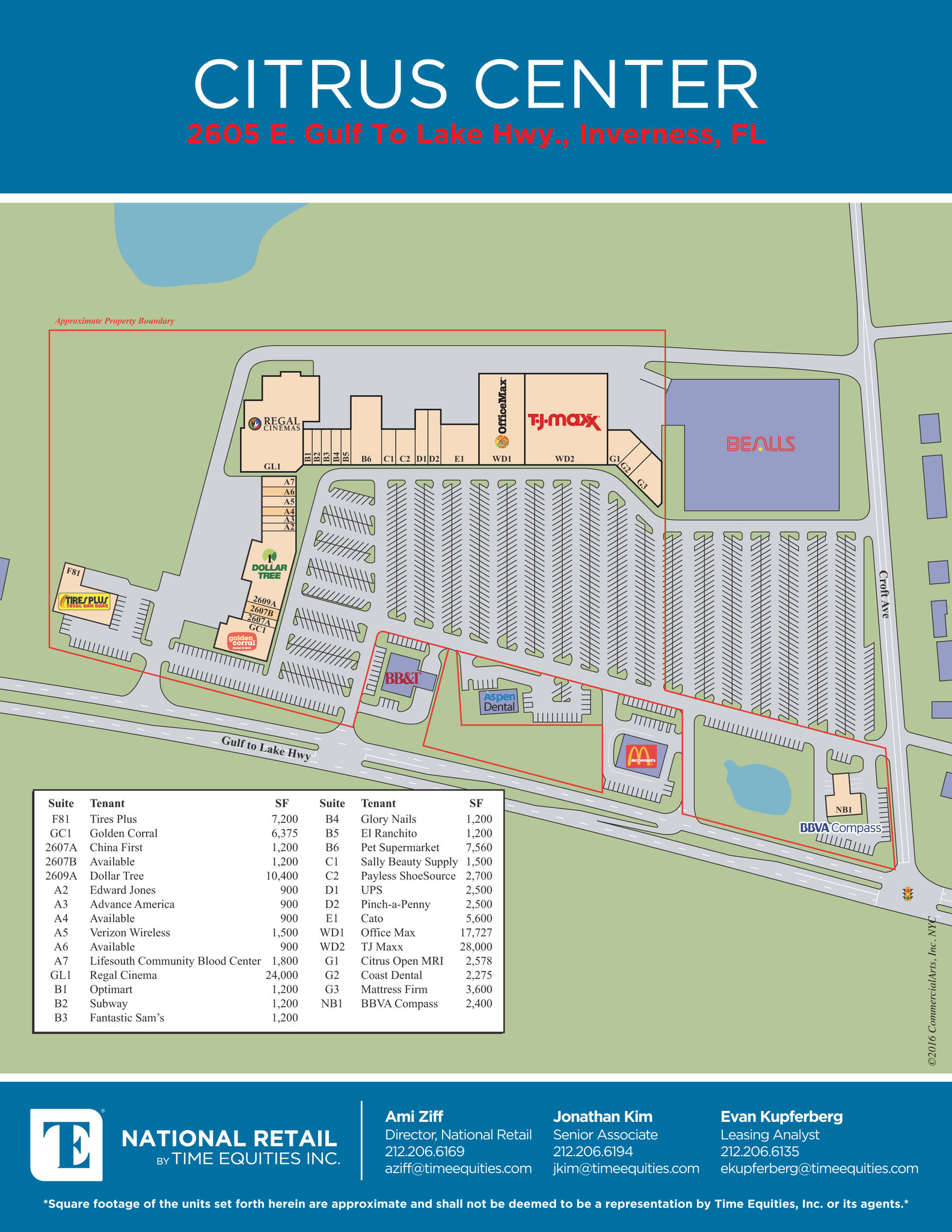 2605-2851 E Gulf to Lake Hwy, Inverness, FL for lease Map- Image 1 of 1