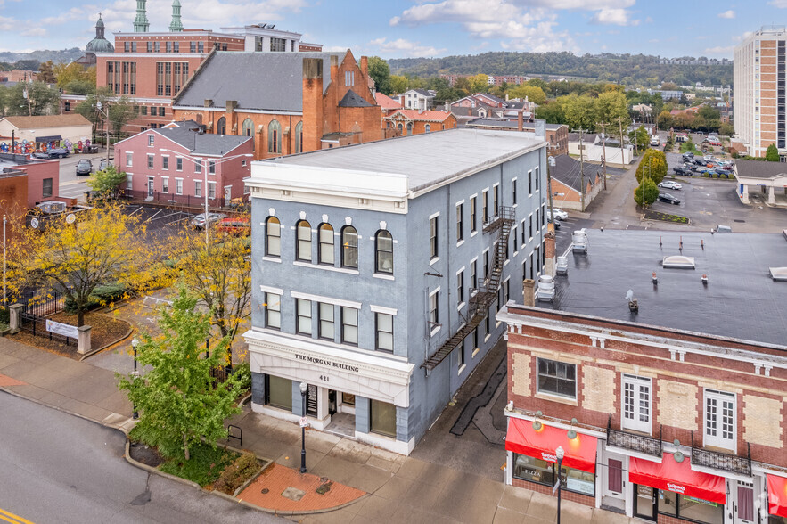 421-423 Madison Ave, Covington, KY for sale - Aerial - Image 2 of 13