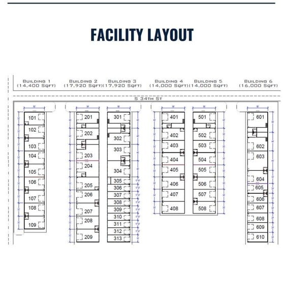 1106 S 34th St, Norfolk, NE for lease - Floor Plan - Image 3 of 5