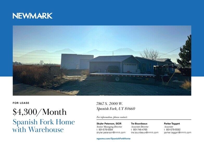 7867 S 2000 W, Spanish Fork, UT for sale - Building Photo - Image 1 of 1