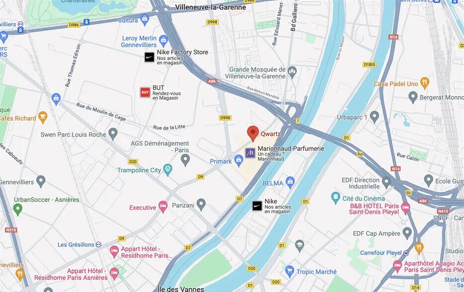 Retail in Villeneuve-La-Garenne for lease - Building Photo - Image 2 of 3