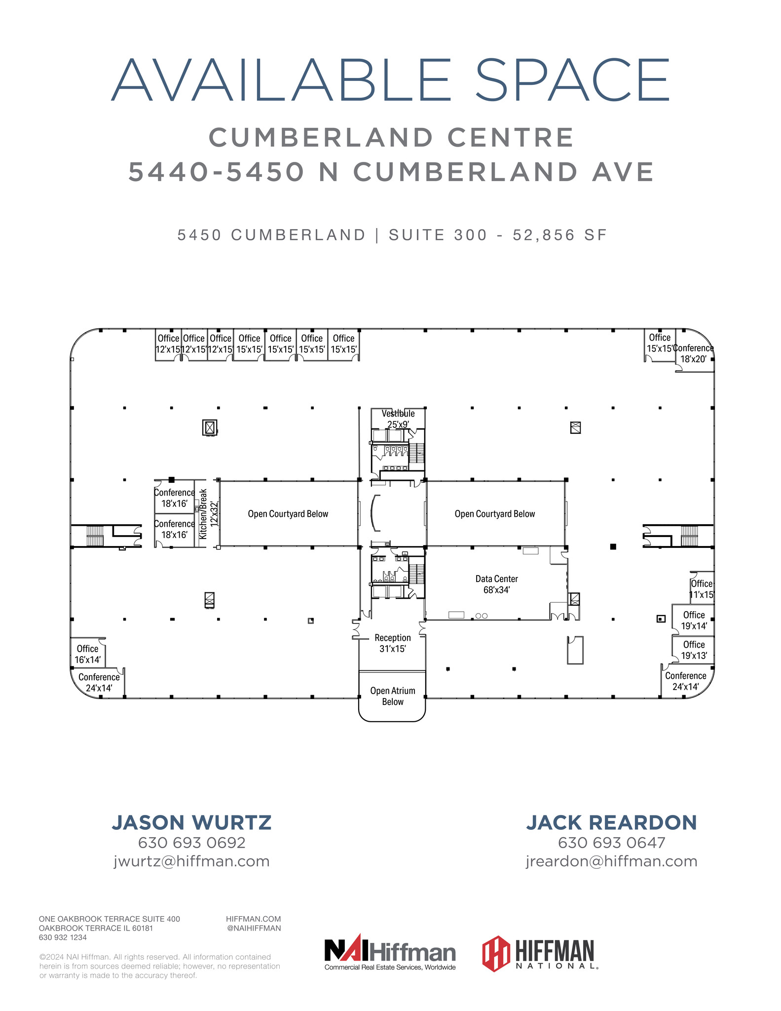 5440 N Cumberland Ave, Chicago, IL for lease Floor Plan- Image 1 of 1