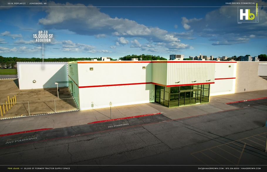 103 N Poplar St, Searcy, AR for lease - Building Photo - Image 3 of 7