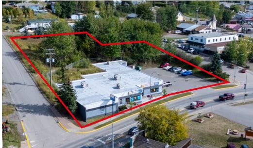 418 Yellowhead Hwy, Burns Lake, BC for sale - Aerial - Image 2 of 4