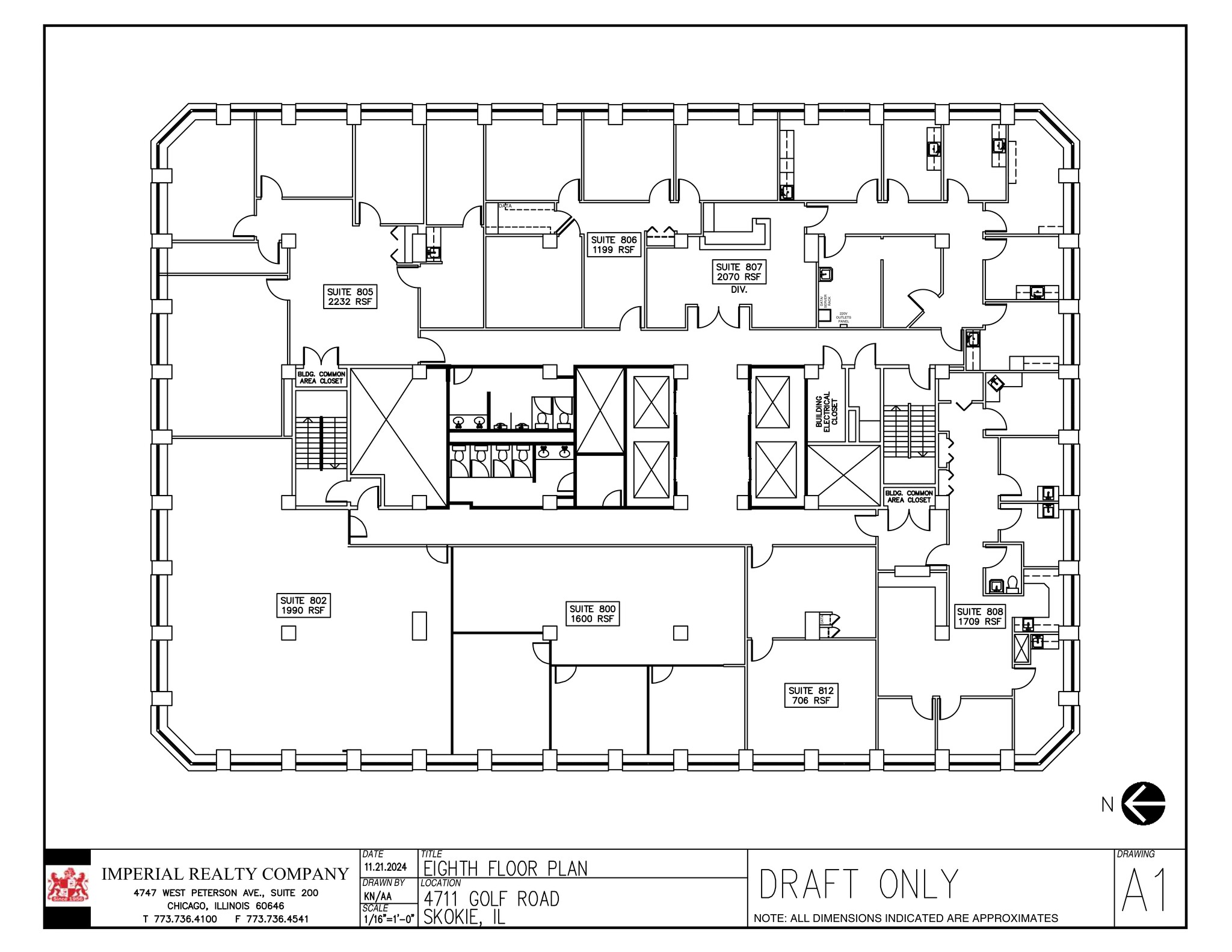 4709-4711 Golf Rd, Skokie, IL for lease Site Plan- Image 1 of 1