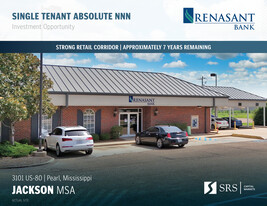 Renasant Bank | 7yrs Remain Corp Abs NNN - NNN Property