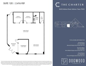 16415 Addison Rd, Addison, TX for lease Floor Plan- Image 1 of 1