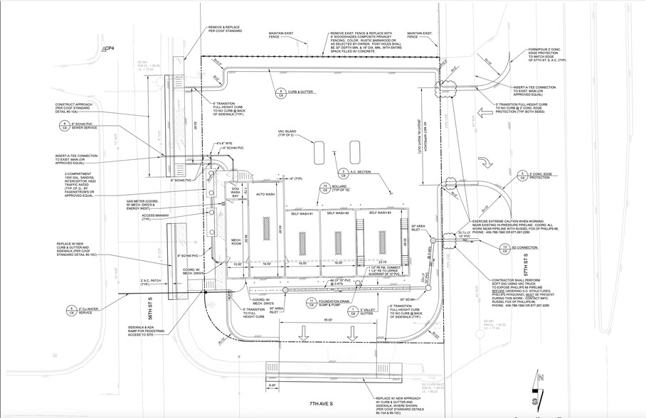 620 57th St S, Great Falls, MT for sale - Site Plan - Image 3 of 6