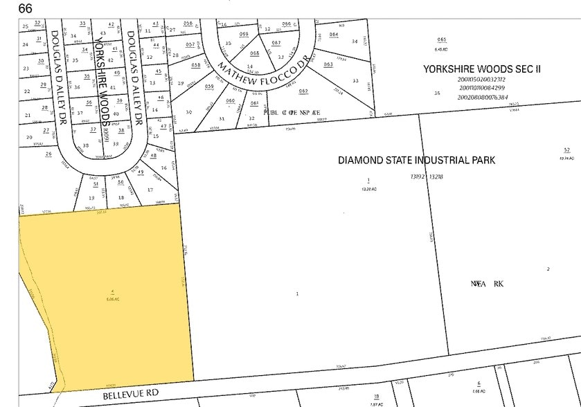 200 Bellevue Rd, Newark, DE for lease - Plat Map - Image 3 of 5