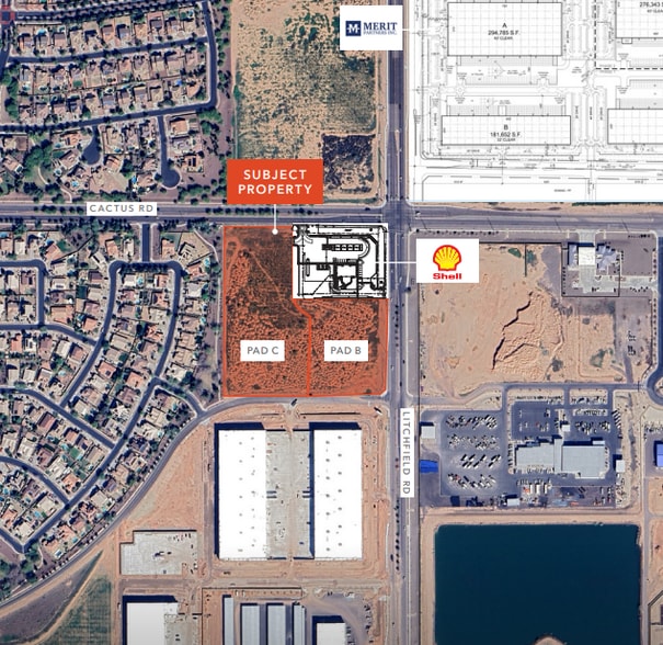 SWC Litchfield Rd & Cactus Rd, Surprise, AZ for sale - Primary Photo - Image 1 of 2