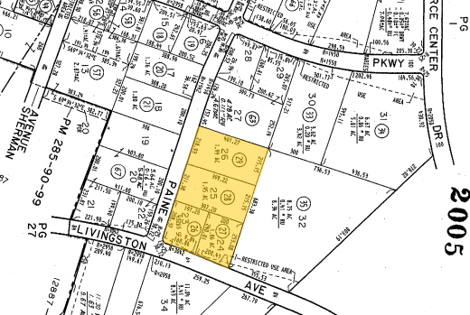 28904-28906 Avenue Paine, Valencia, CA for sale - Plat Map - Image 1 of 1