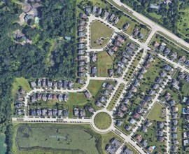 Walnut, West Dundee, IL - AERIAL  map view