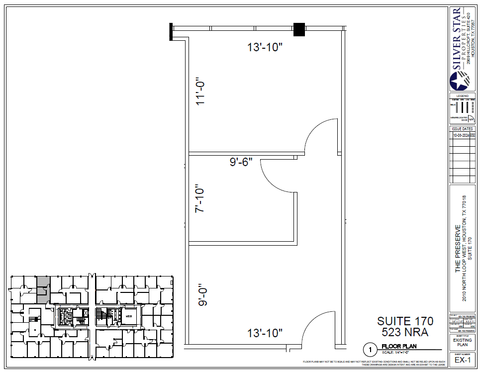 2000 N Loop Fwy W, Houston, TX for lease Floor Plan- Image 1 of 1