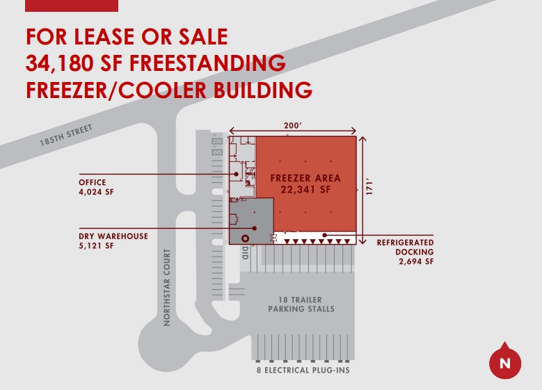 18501 Northstar Ct, Tinley Park, IL for sale Floor Plan- Image 1 of 1
