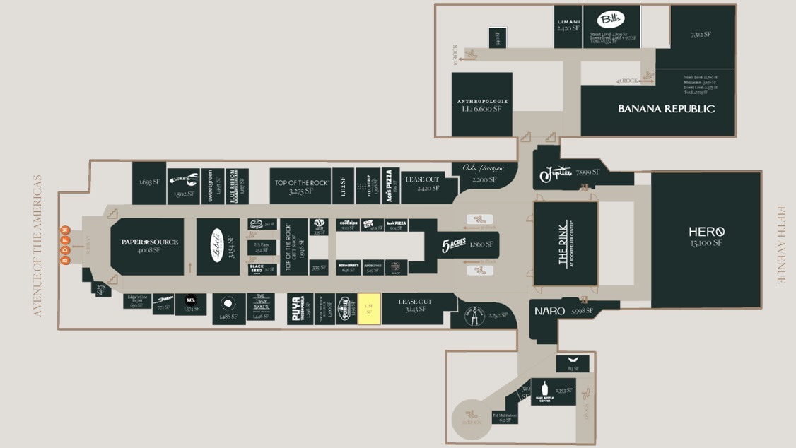 30 Rockefeller Plaza, New York, NY for lease Floor Plan- Image 1 of 1