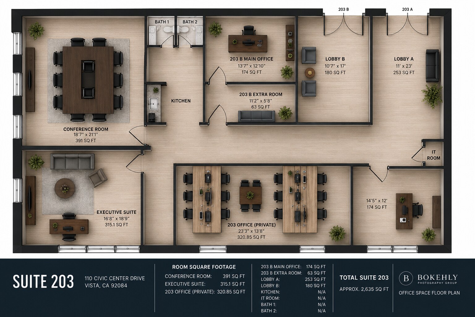 110 Civic Center Dr, Vista, CA for lease Floor Plan- Image 1 of 1