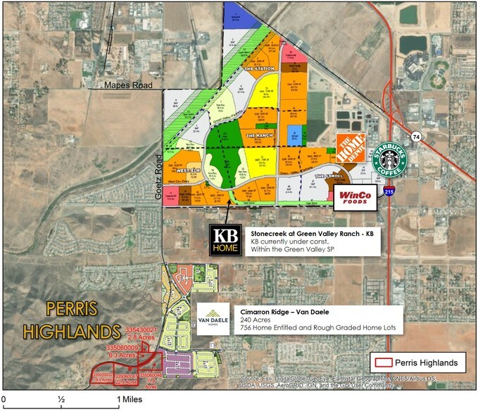 Goetz Rd, Perris, CA for sale - Primary Photo - Image 1 of 1