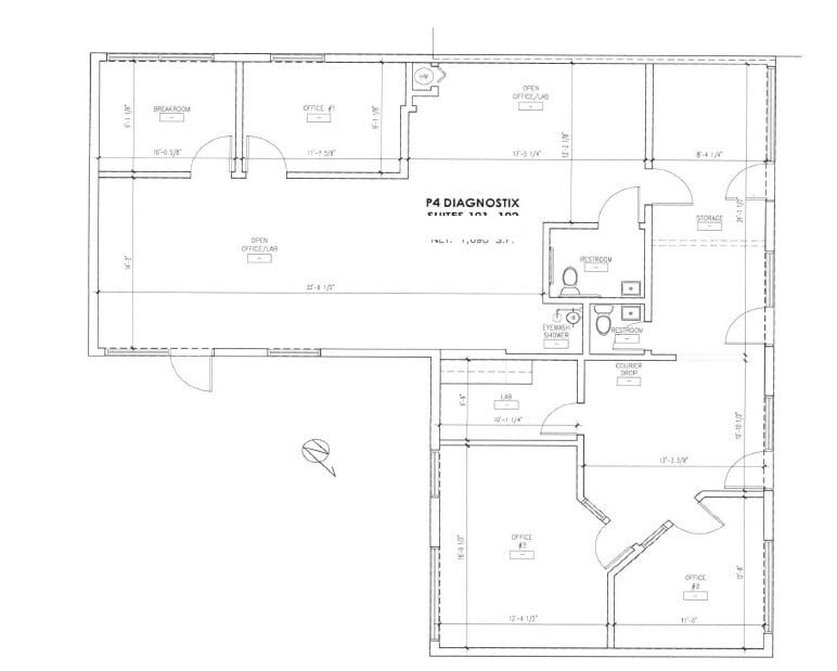 6101 S Rural Rd, Tempe, AZ for lease Floor Plan- Image 1 of 1