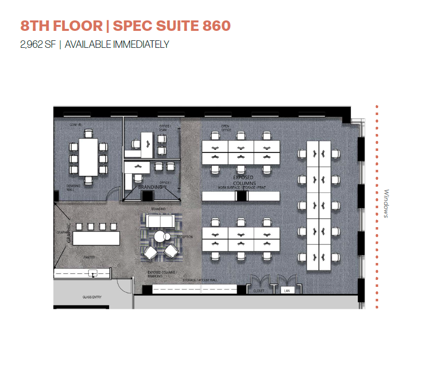 1850 M St NW, Washington, DC for lease Floor Plan- Image 1 of 3