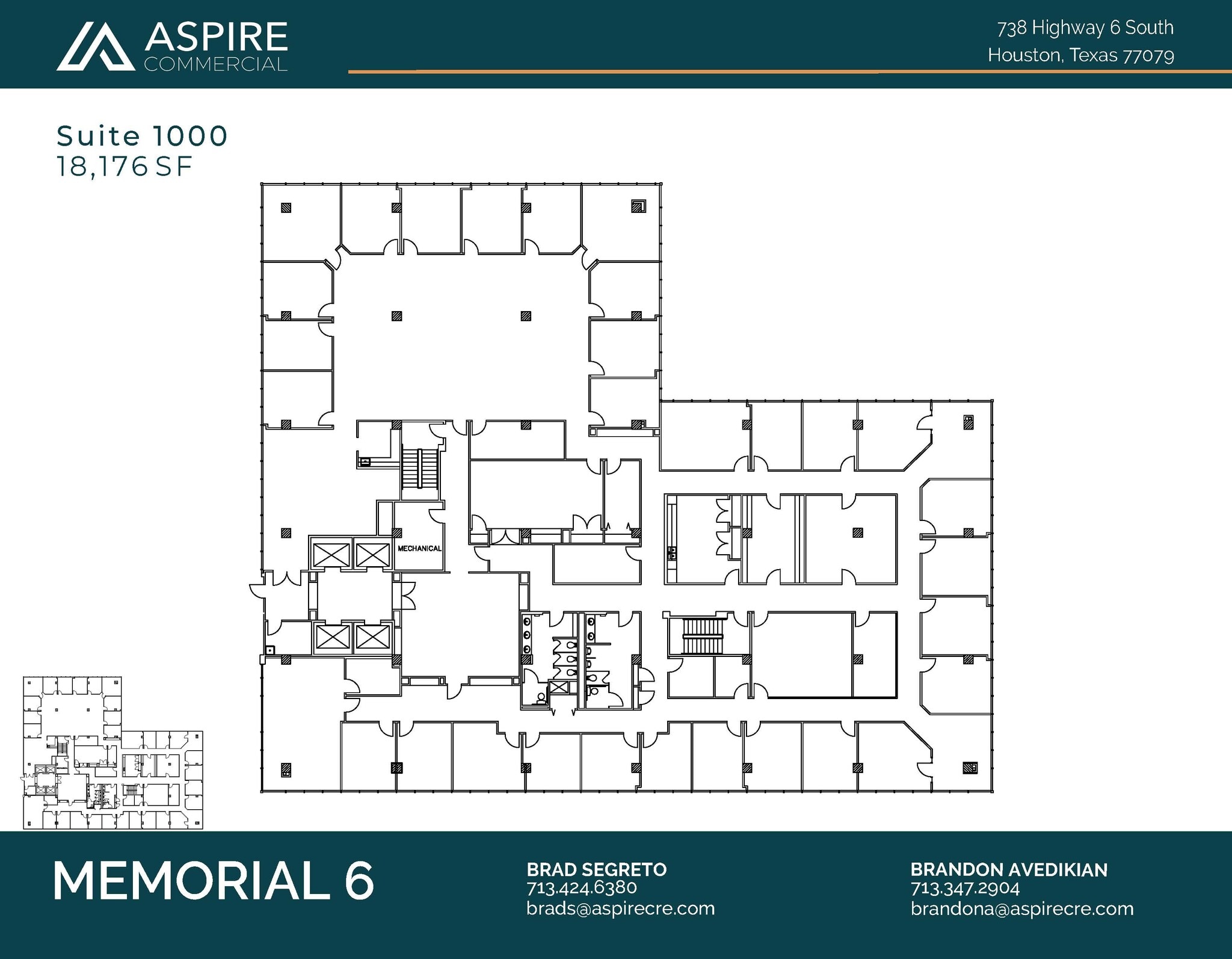738 Highway 6 S, Houston, TX for lease Floor Plan- Image 1 of 1