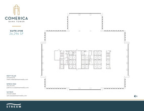 1717 Main St, Dallas, TX for lease Floor Plan- Image 2 of 2