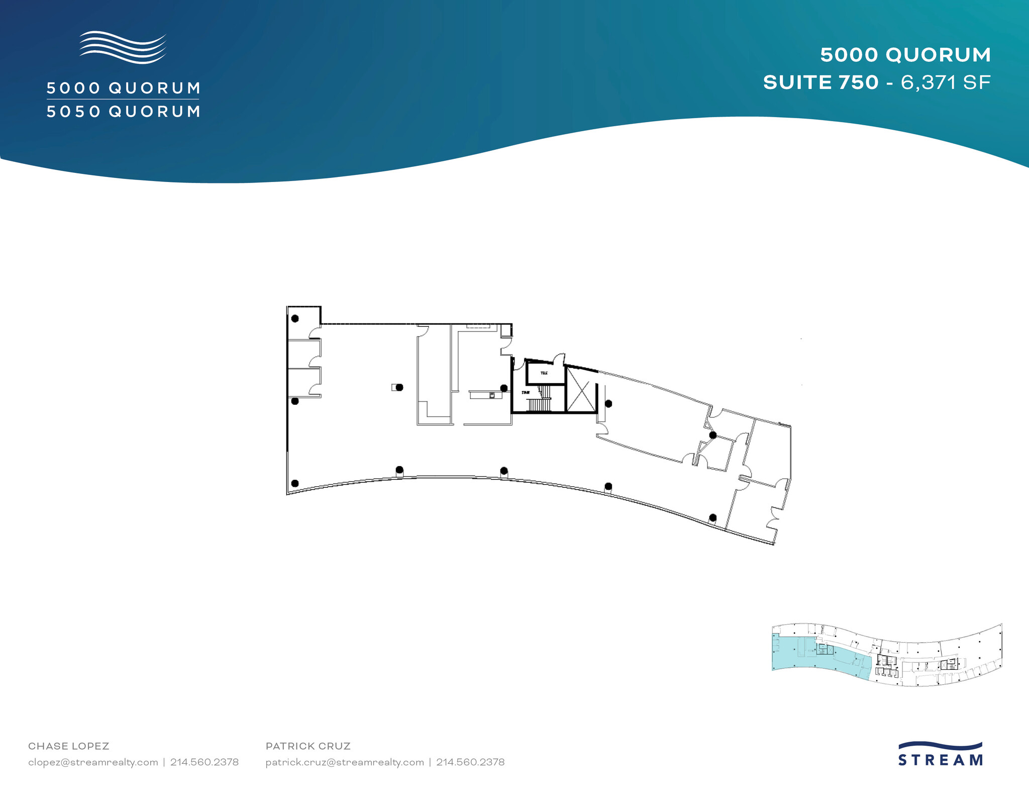 5000 Quorum Dr, Dallas, TX for lease Floor Plan- Image 1 of 1